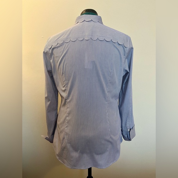 👚 Banana Republic Riley Shirt Size 12 - Picture 2 of 5